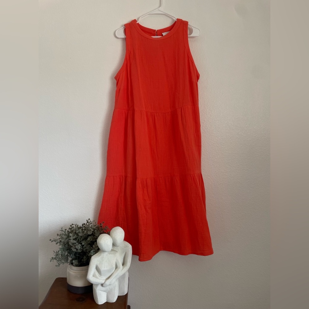 Ava Viv Dress, color Orange Brand New with no tags.